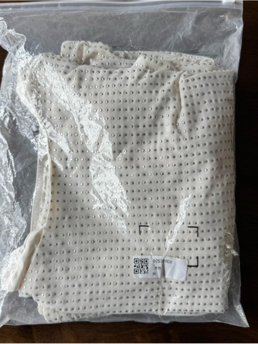 Sparkling White Rhinestone Two-Piece Set - Picture 6 of 7